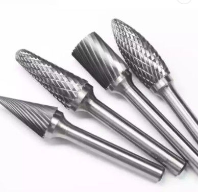 Mũi khoan cacbua vonfram 6,35mm Shank Mũi khoan cacbua rắn
