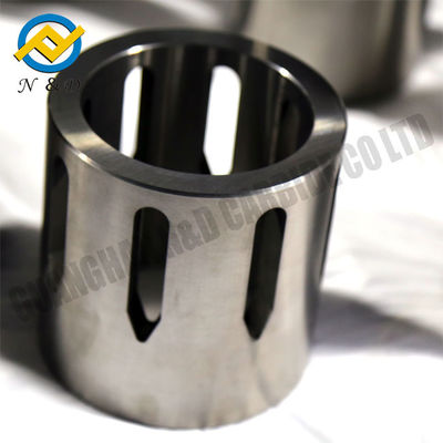 Khả năng chống mài mòn cao Bộ phận mài mòn cacbua vonfram Mặc dầu và khí đốt Bushing 4000N / MM2